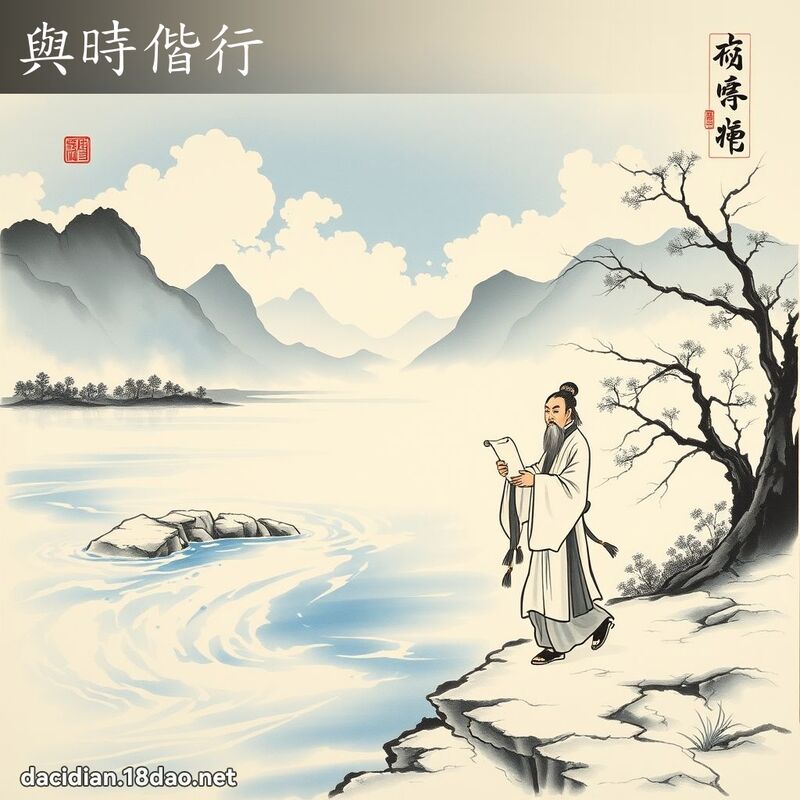 与时偕行 配图