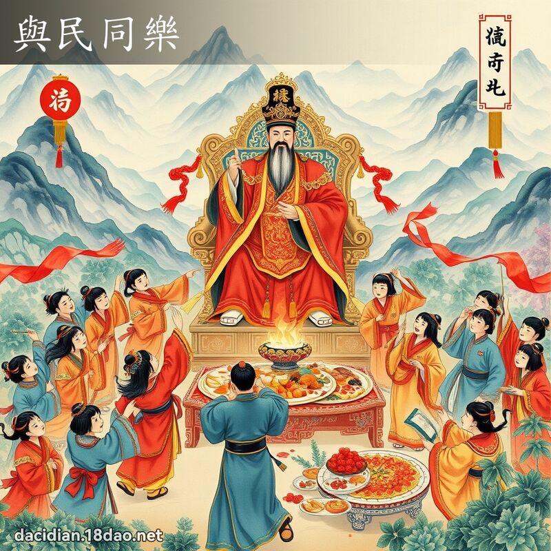 与民同乐 配图