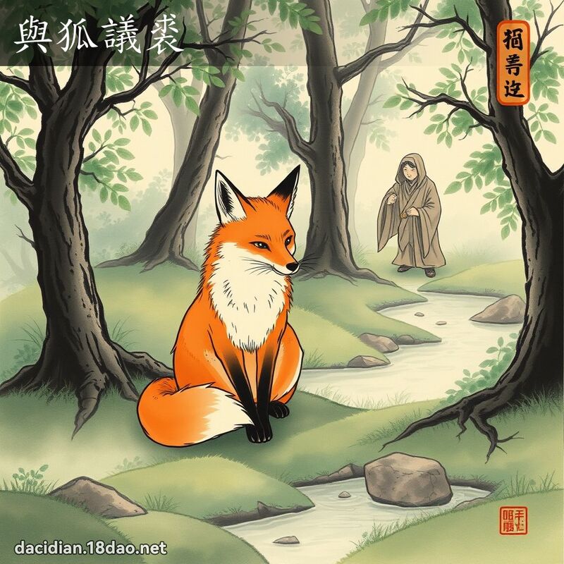 与狐议裘 配图