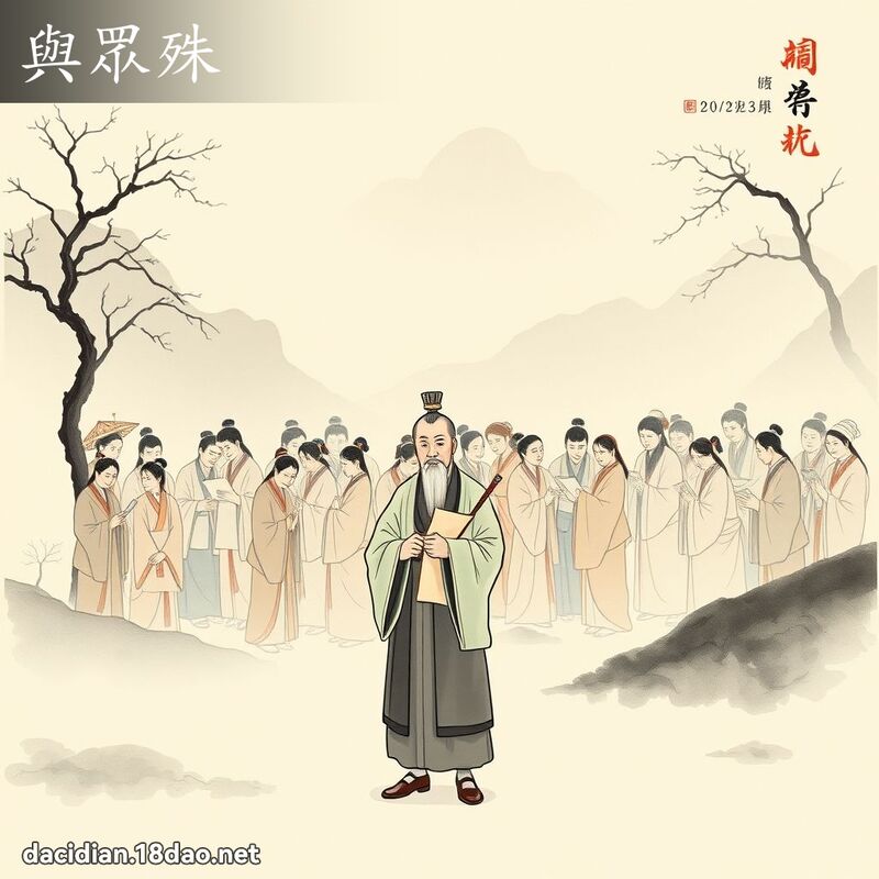 与眾殊 配图