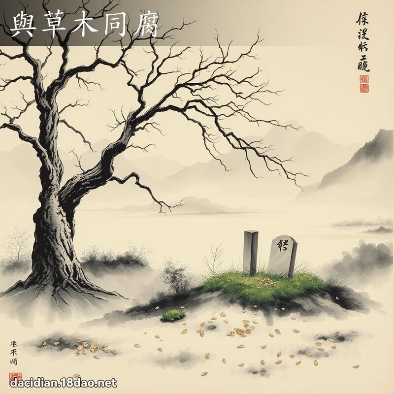 与草木同腐 配图