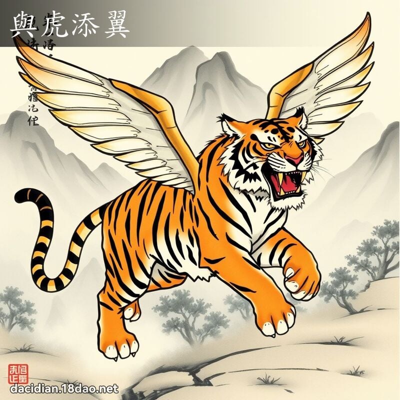与虎添翼 配图