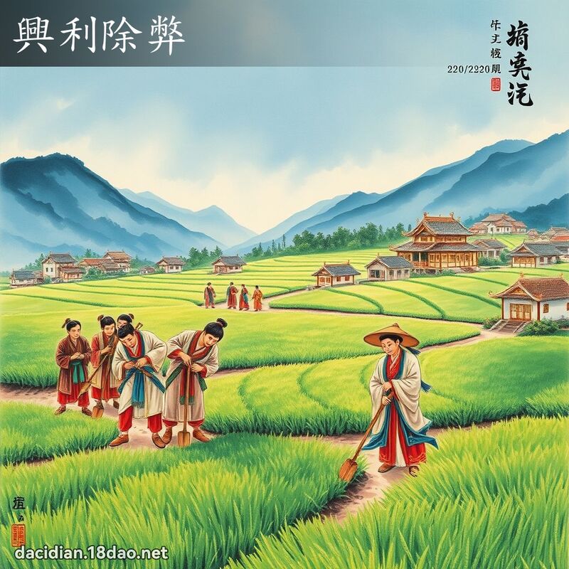兴利除弊 配图