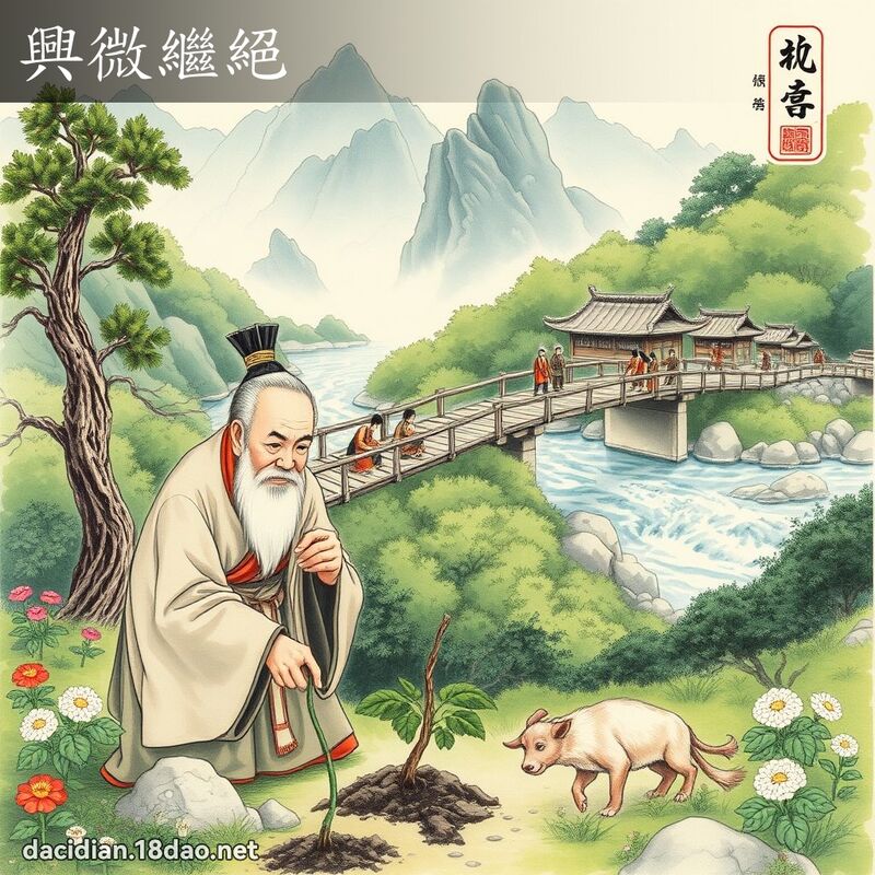 兴微继绝 配图
