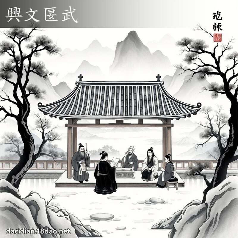 兴文匽武 配图