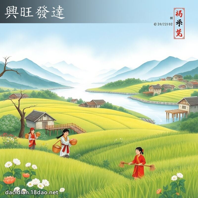 兴旺发达 配图