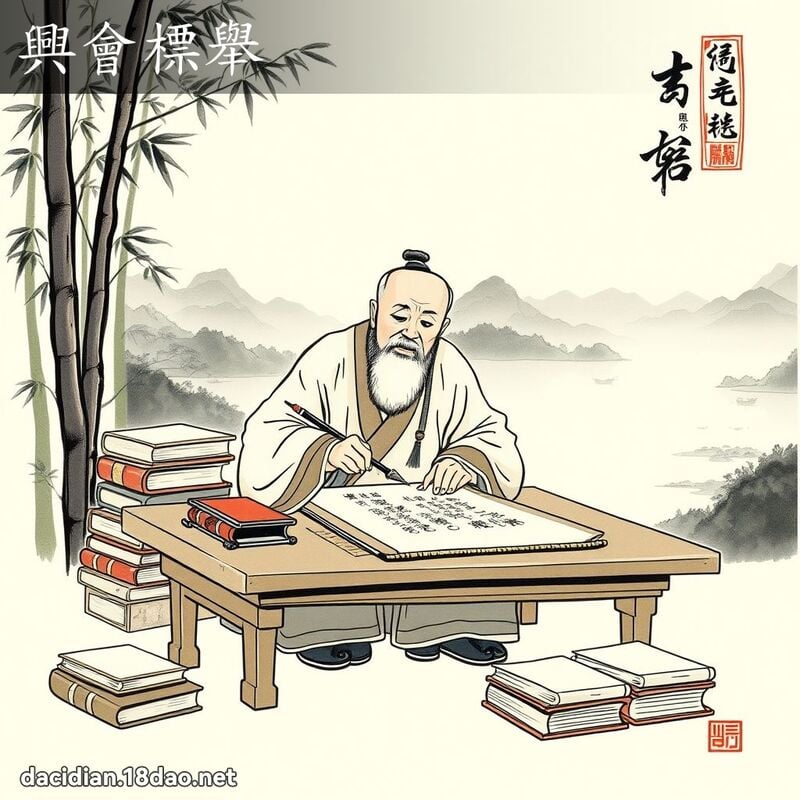 兴会標举 配图