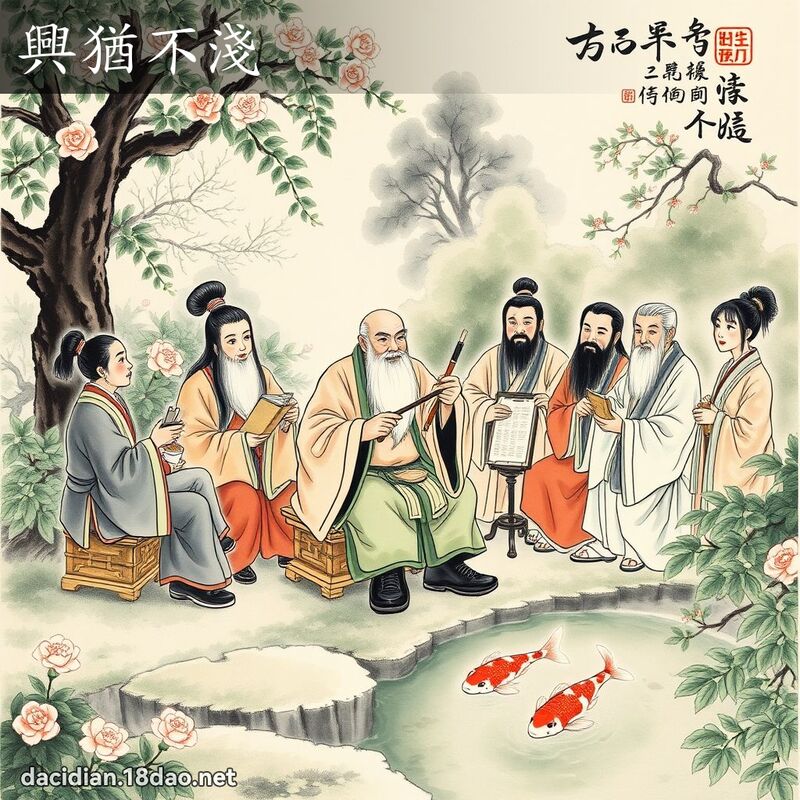 兴犹不浅 配图