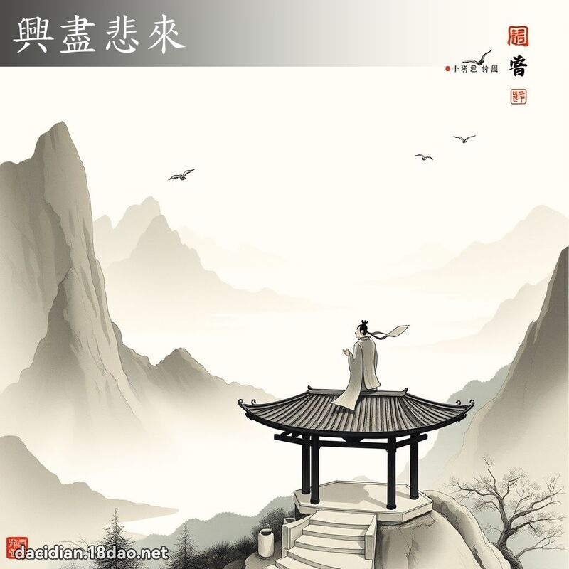 兴尽悲来 配图