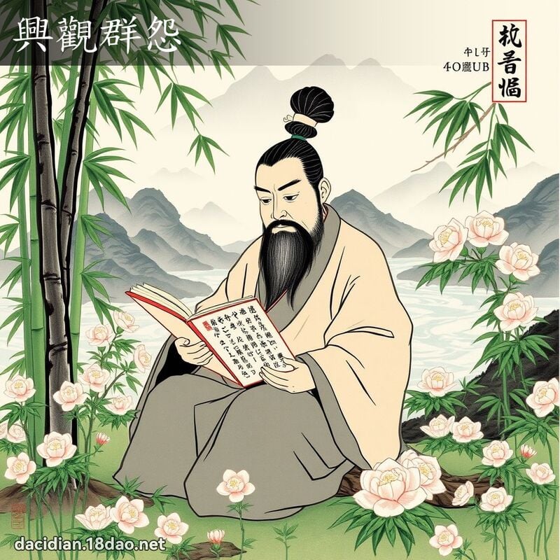 兴观群怨 配图