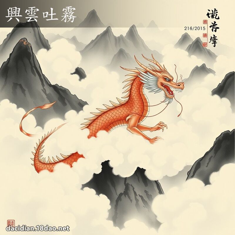 兴云吐雾 配图