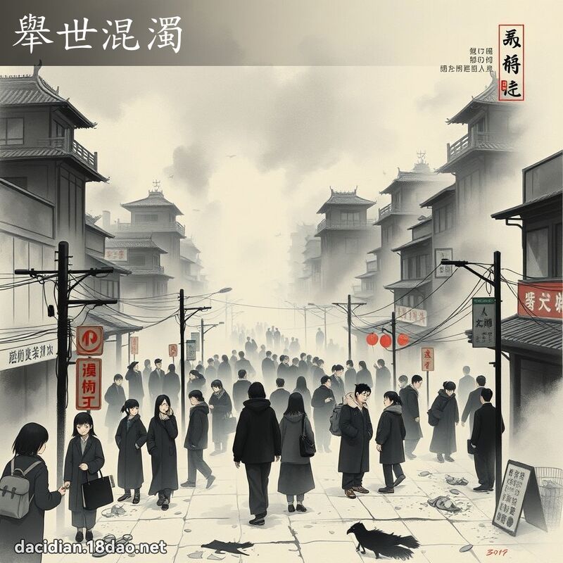 举世混浊 配图