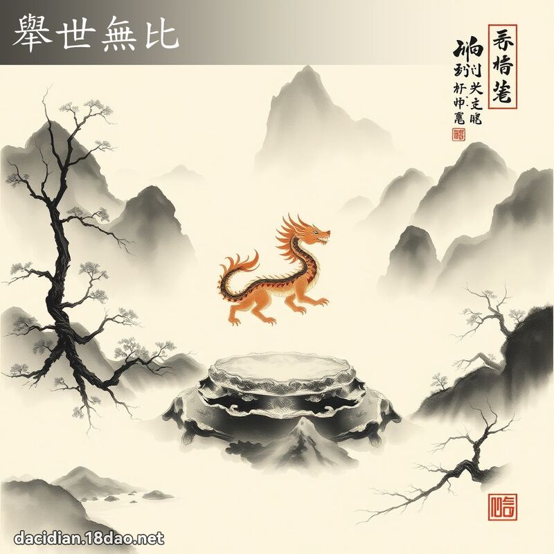 举世无比 配图