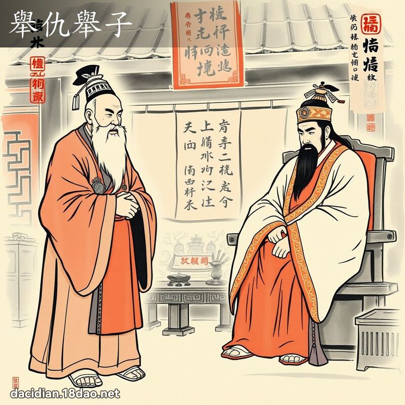 举仇举子 配图