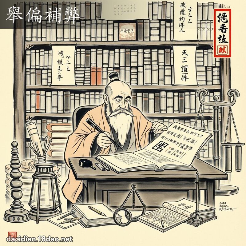 举偏补弊 配图