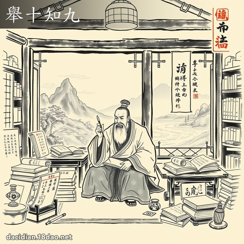 举十知九 配图