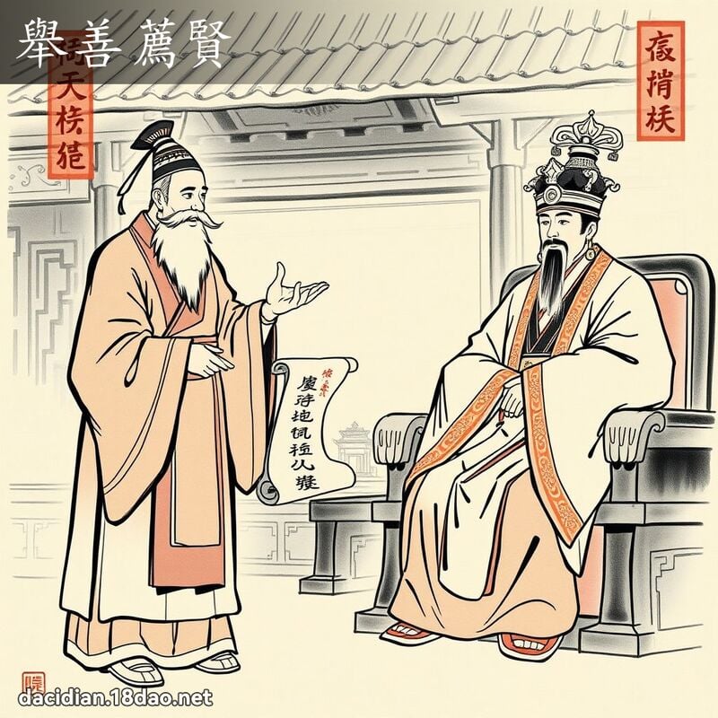 举善荐贤 配图