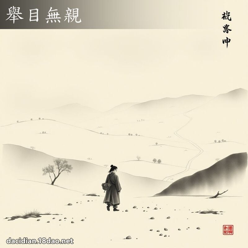 举目无亲 配图