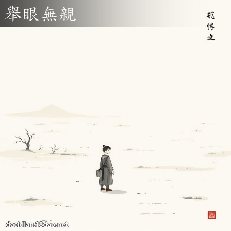 举眼无亲 配图