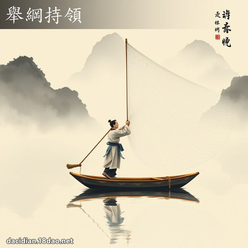 举纲持领 配图