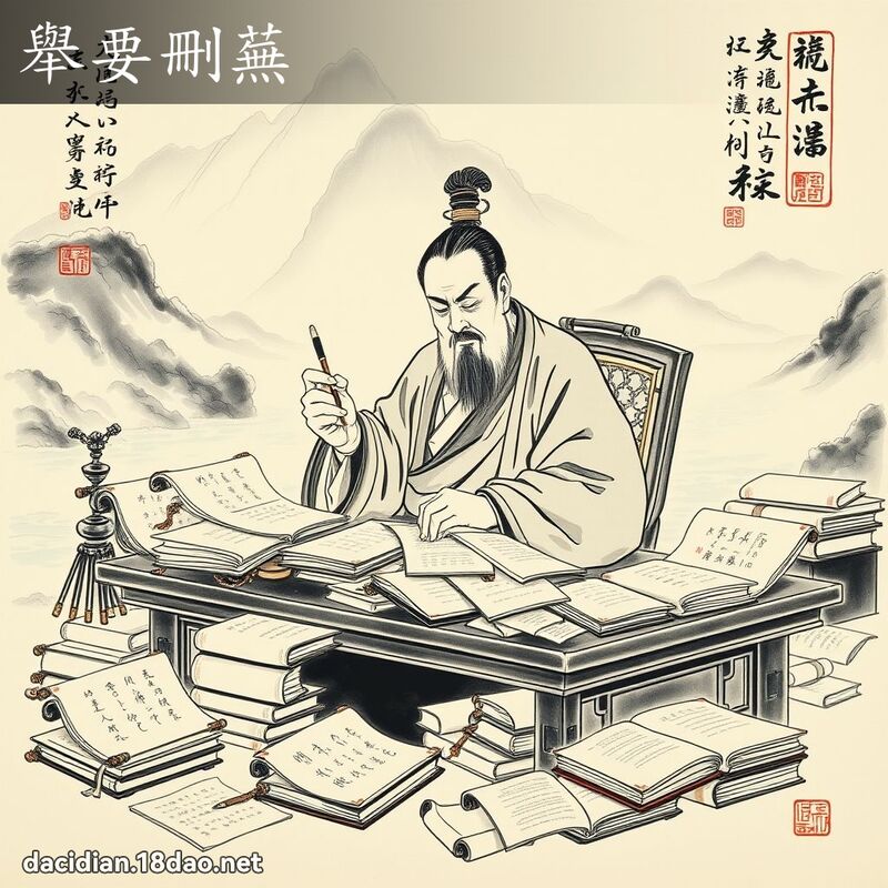 举要刪芜 配图