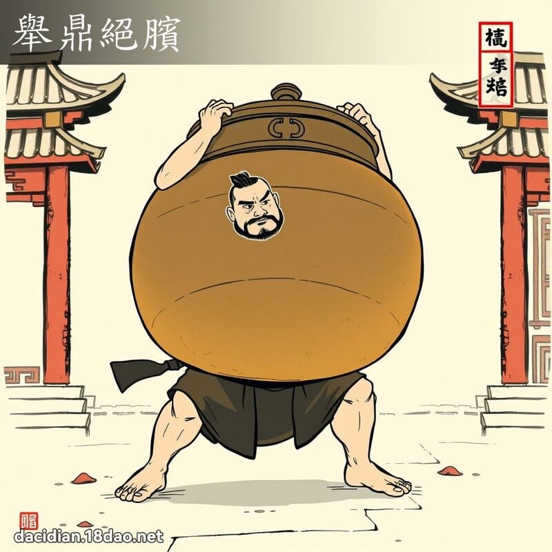举鼎绝臏 配图