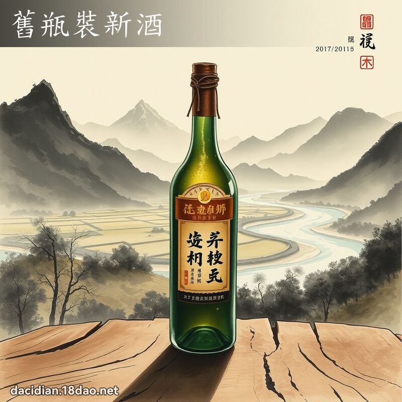 旧瓶装新酒 配图