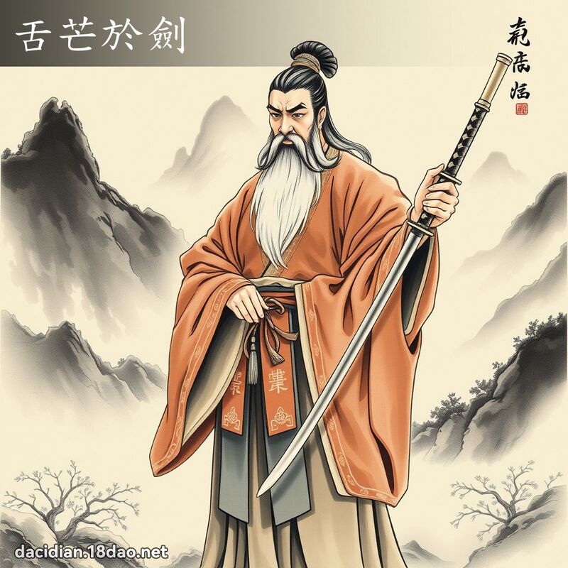 舌芒於剑 配图