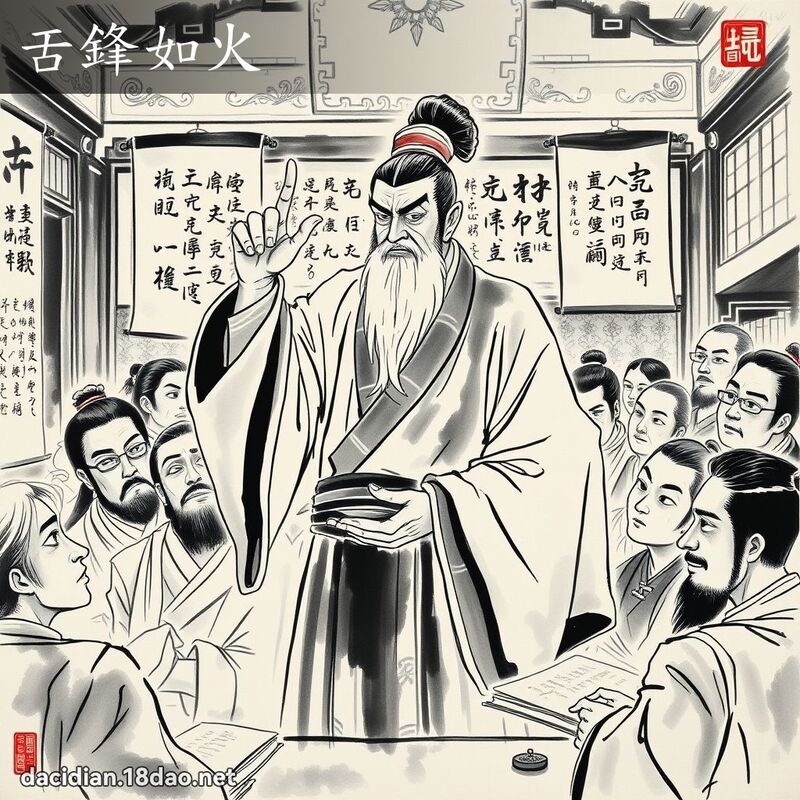 舌锋如火 配图