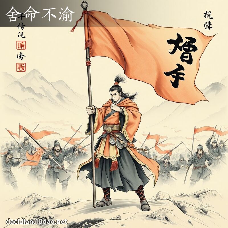 舍命不渝 配图