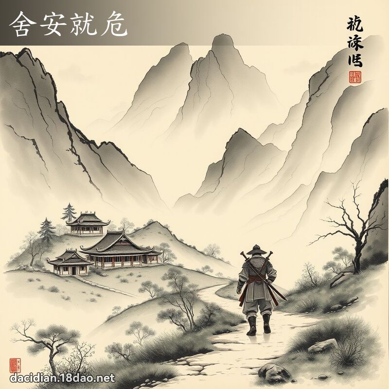 舍安就危 配图