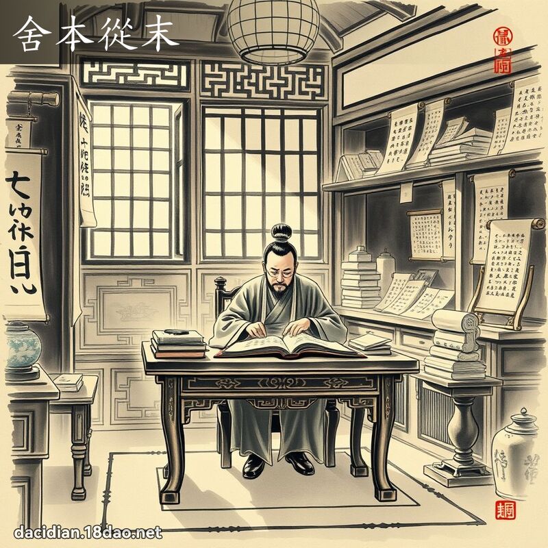 舍本从末 配图