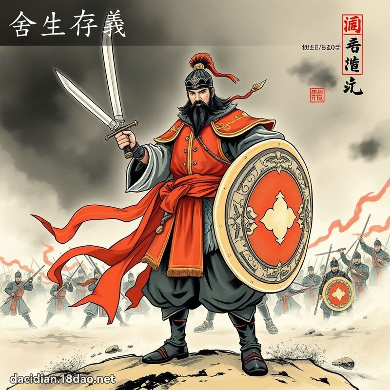 舍生存义 配图