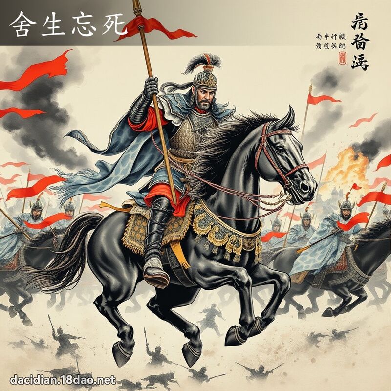 舍生忘死 配图