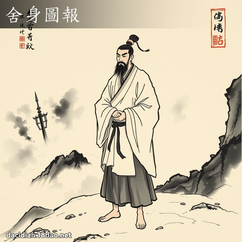 舍身图报 配图