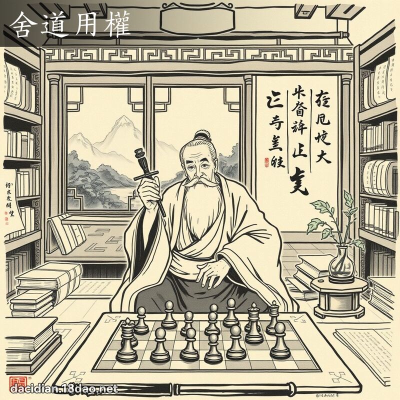 舍道用权 配图
