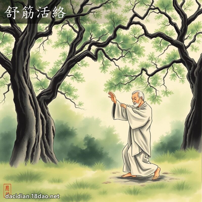 舒筋活络 配图