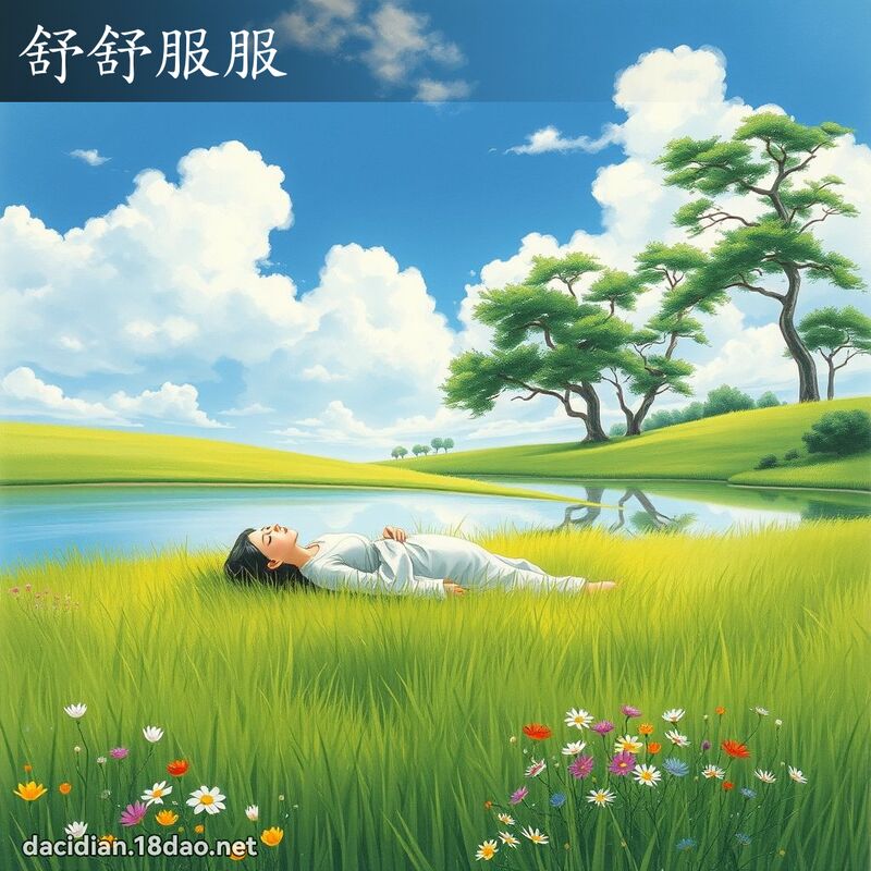 舒舒服服 配图