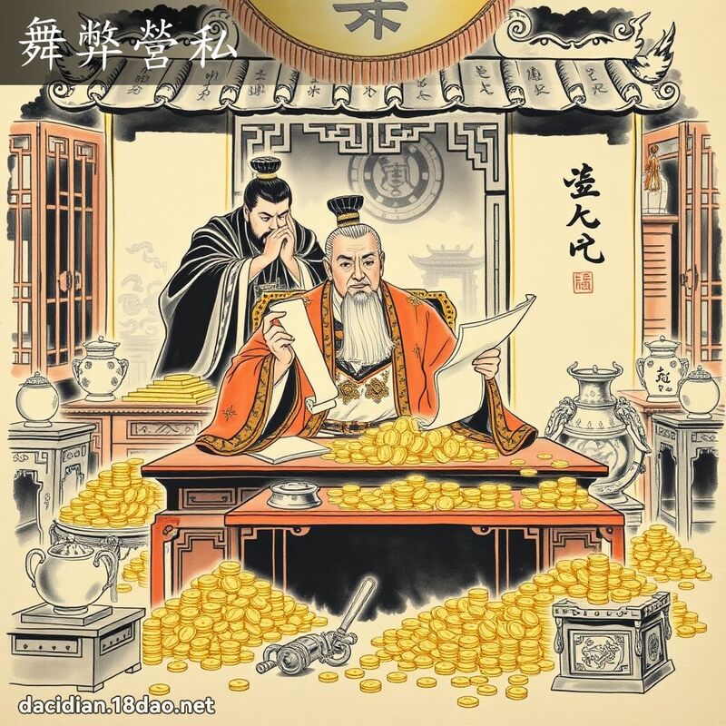 舞弊营私 配图