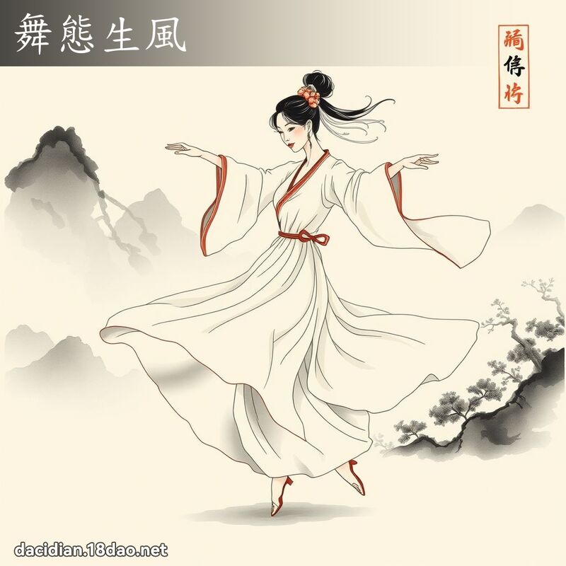舞态生风 配图