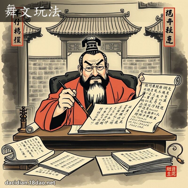 舞文玩法 配图
