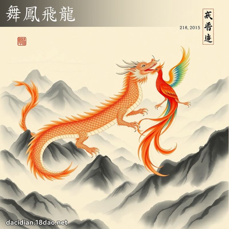 舞凤飞龙 配图