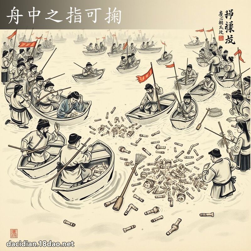 舟中之指可掬 配图