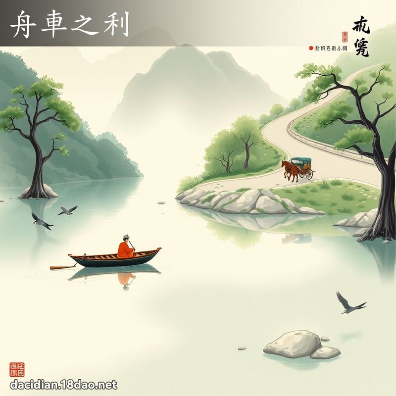 舟车之利 配图