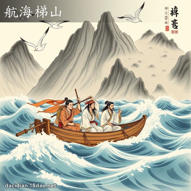 航海梯山 配图