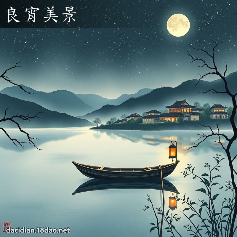 良宵美景 配图
