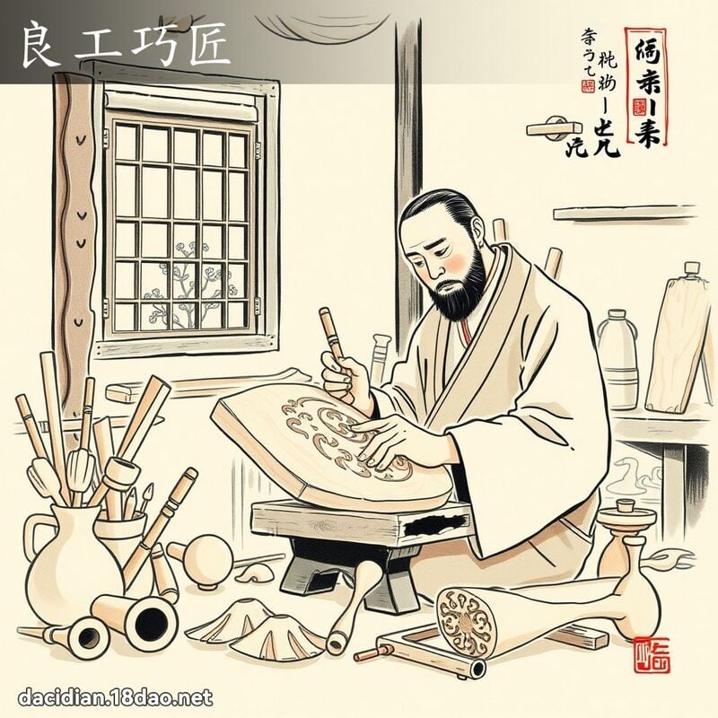 良工巧匠 配图