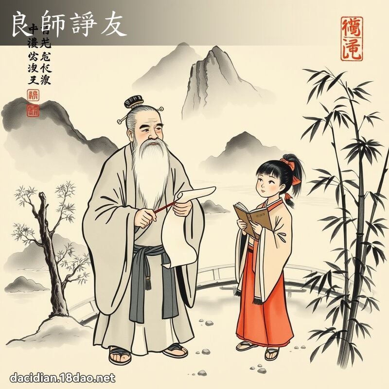 良师諍友 配图