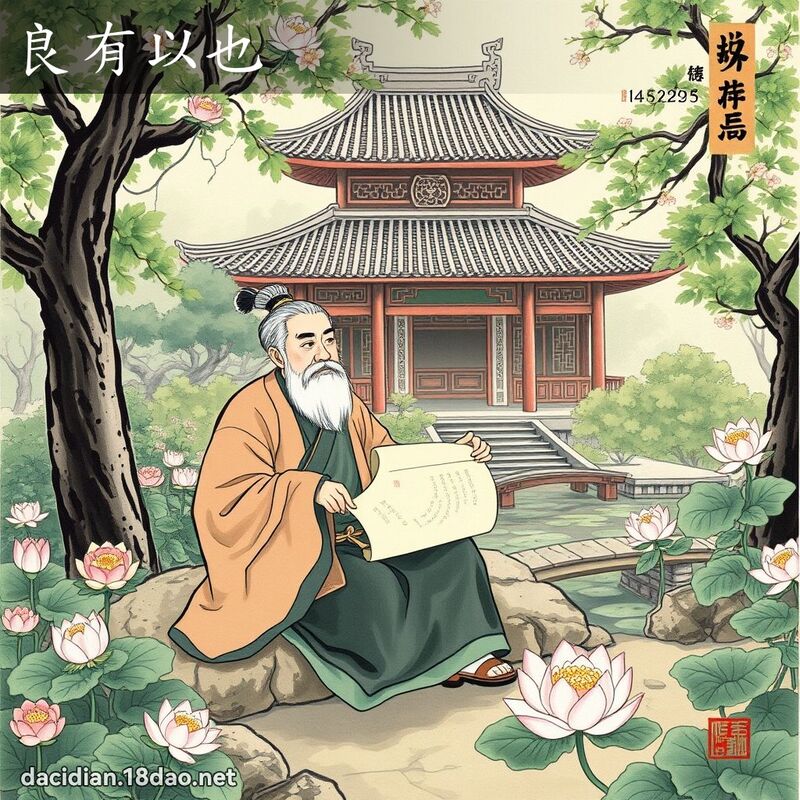 良有以也 配图