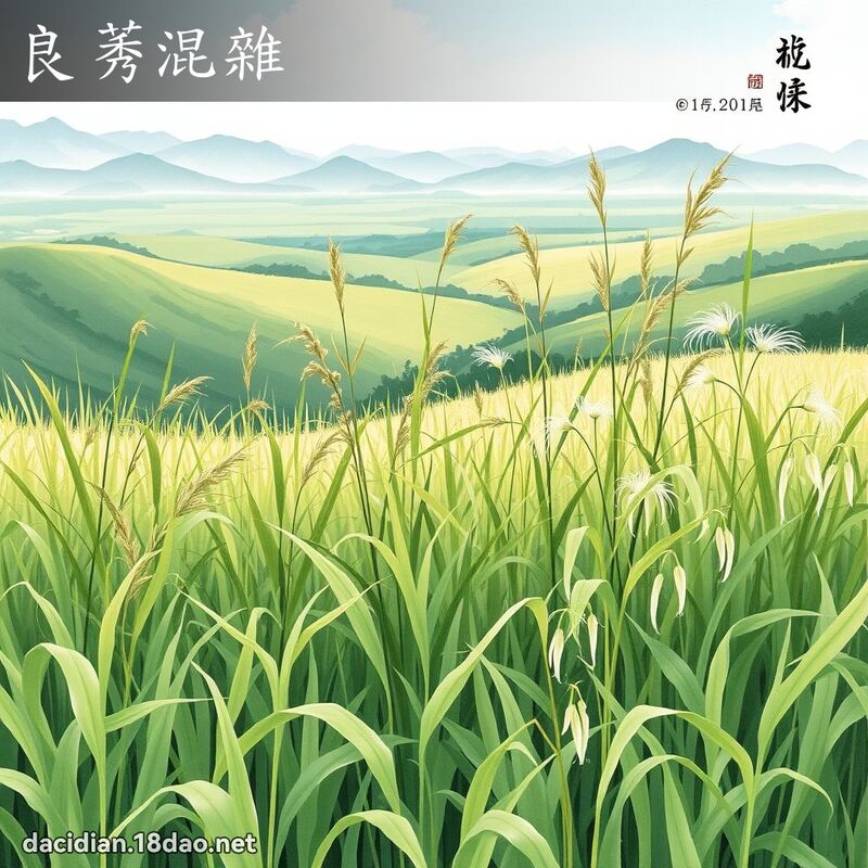 良莠混杂 配图